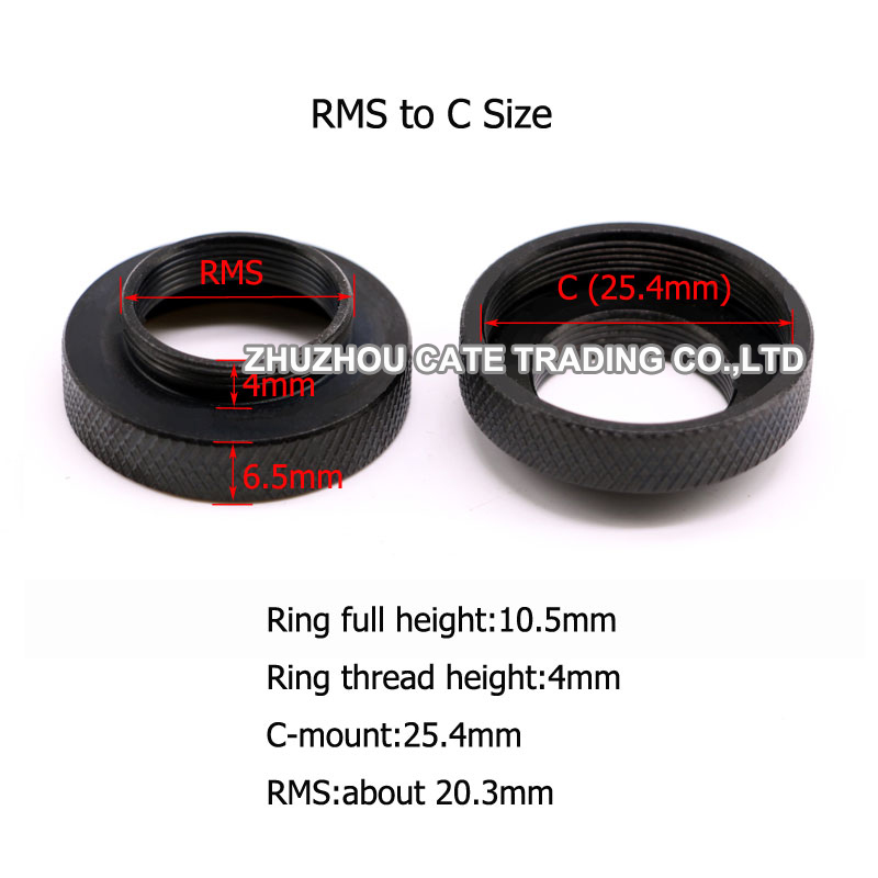 RMS إلى C جبل مجهر كاميرا محول - مراجعة Lens Adapter Ring وسعره