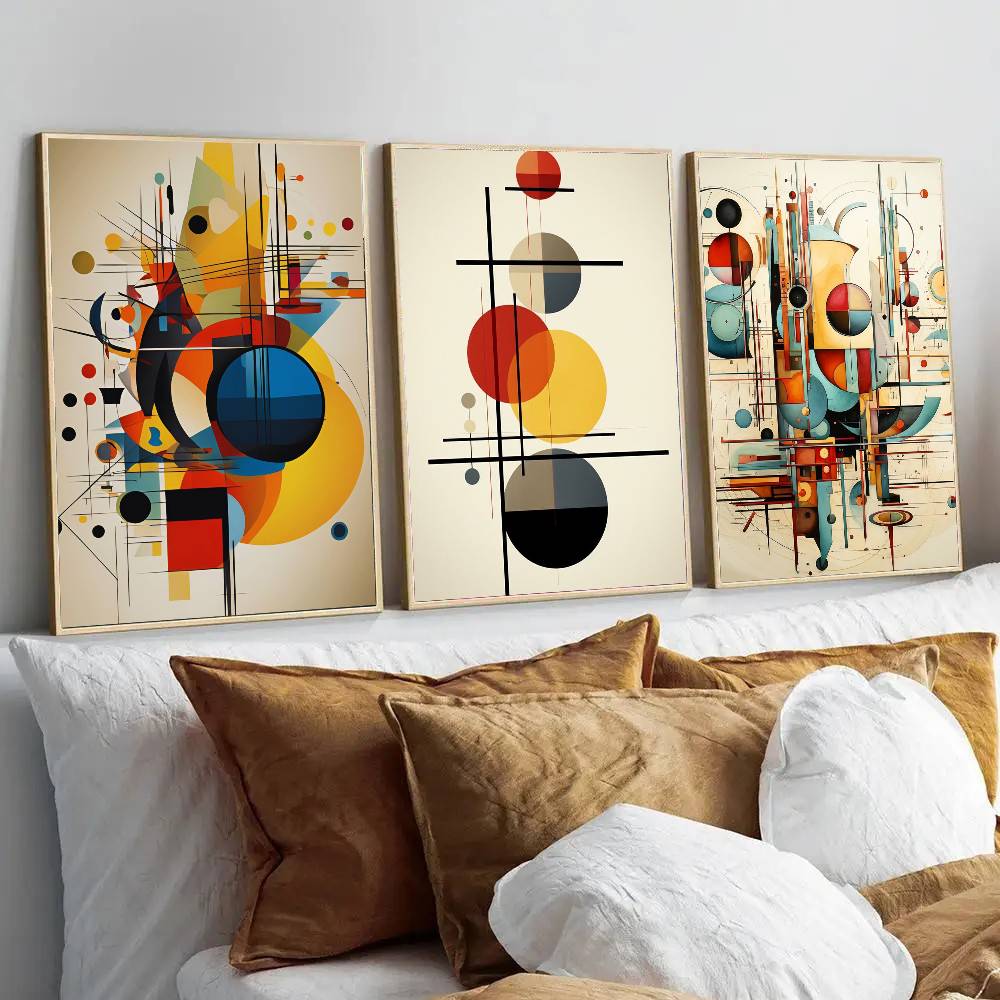 لوحات فنية هندسية مجردة لغرفة  - مراجعة Photography Geometry وسعره